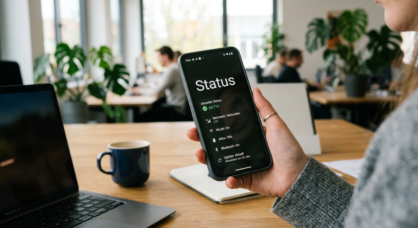 Telefonanlage:  Status &amp; Profilbilder
