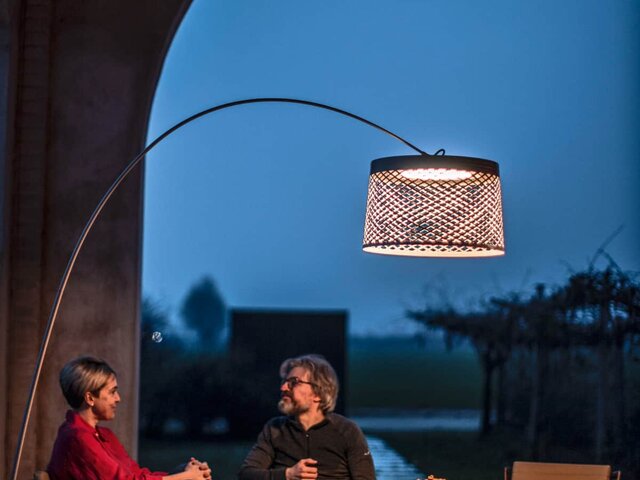 Foscarini Outdoor-Stehleuchte TWIGGY GRID