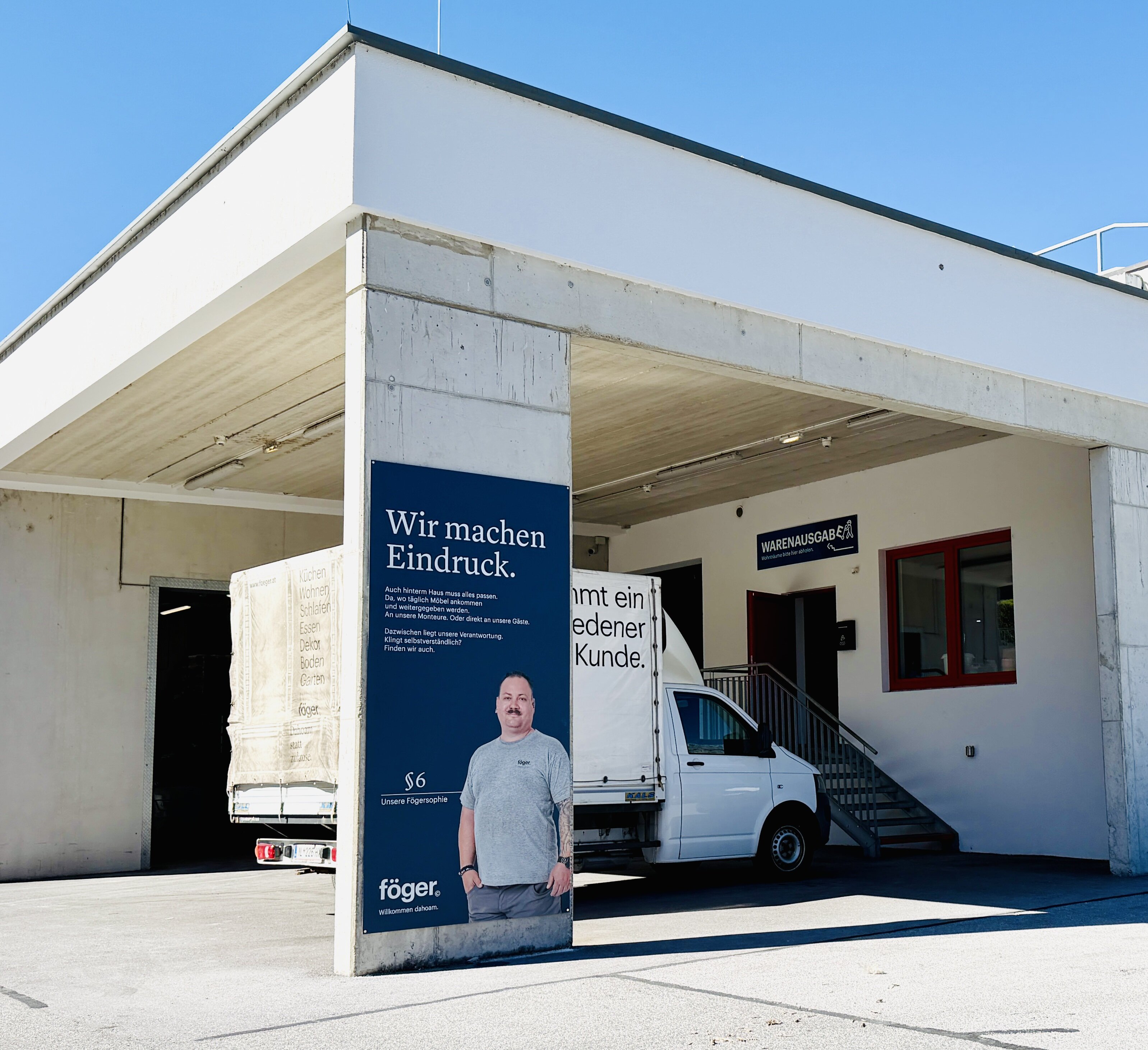 Abholung &amp; Warenausgabe