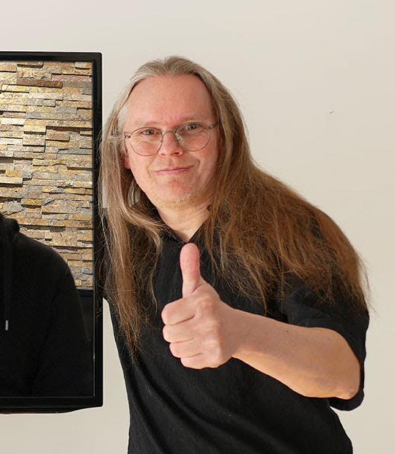 Harry im Talk mit dem "Berghippie"