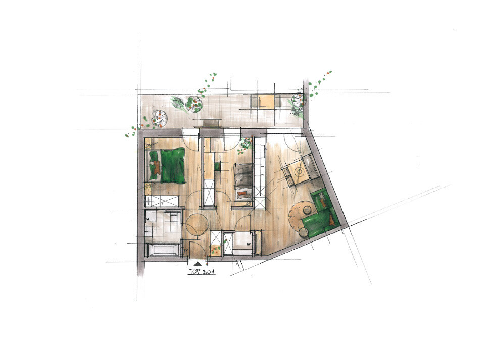 Bambus | 62 m² Bambus | 62 m²